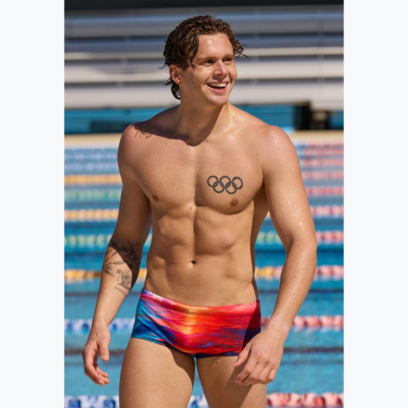 Boxer da nuoto da uomo Funky Trunks Sidewinder Trunks sunset delight 6