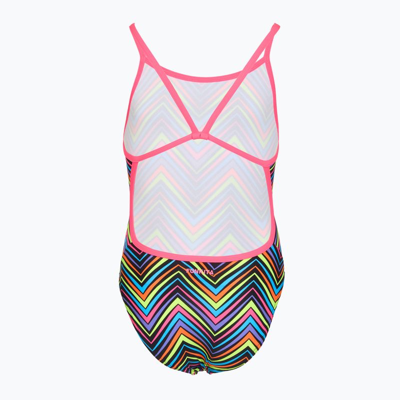 Costume da bagno intero da bambina Funkita Single Strap One Piece up down 2