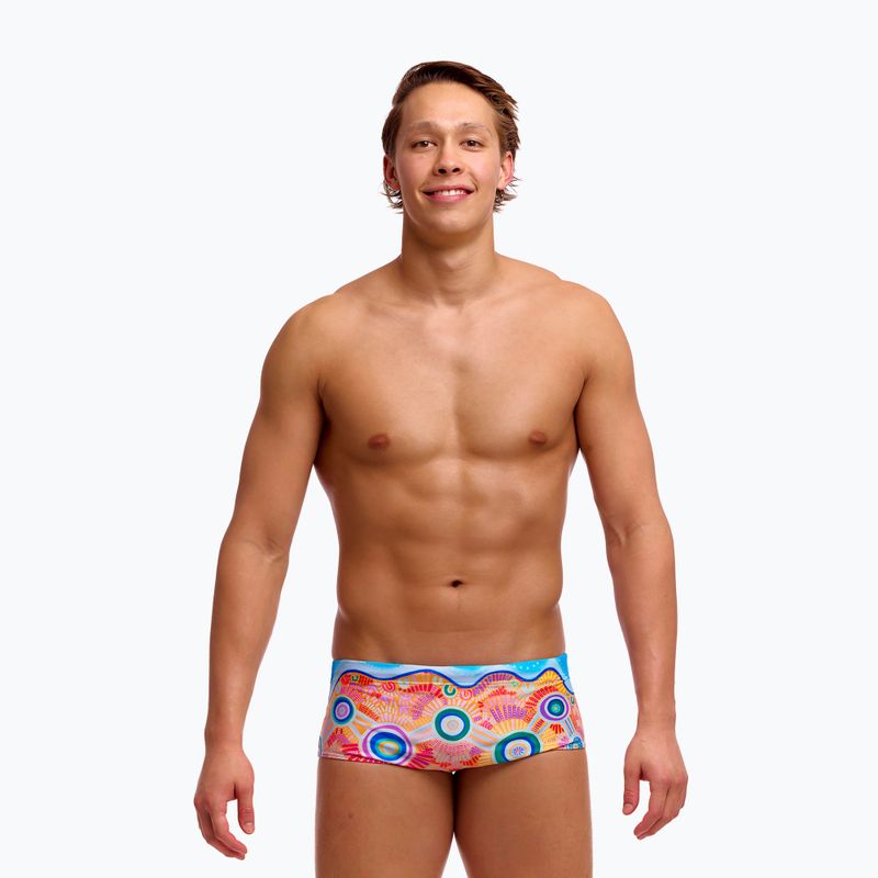 Boxer da nuoto da uomo Funky Trunks Sidewinder Trunks kulin colour 2