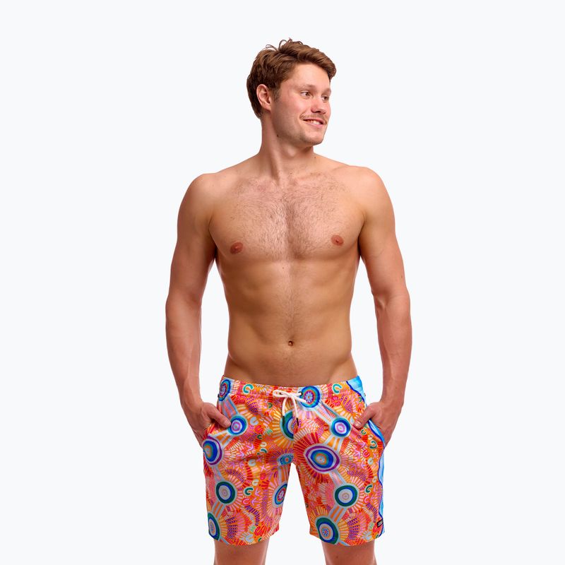Shorts da bagno da uomo Funky Trunks Long Johnny Short culinary colour 5