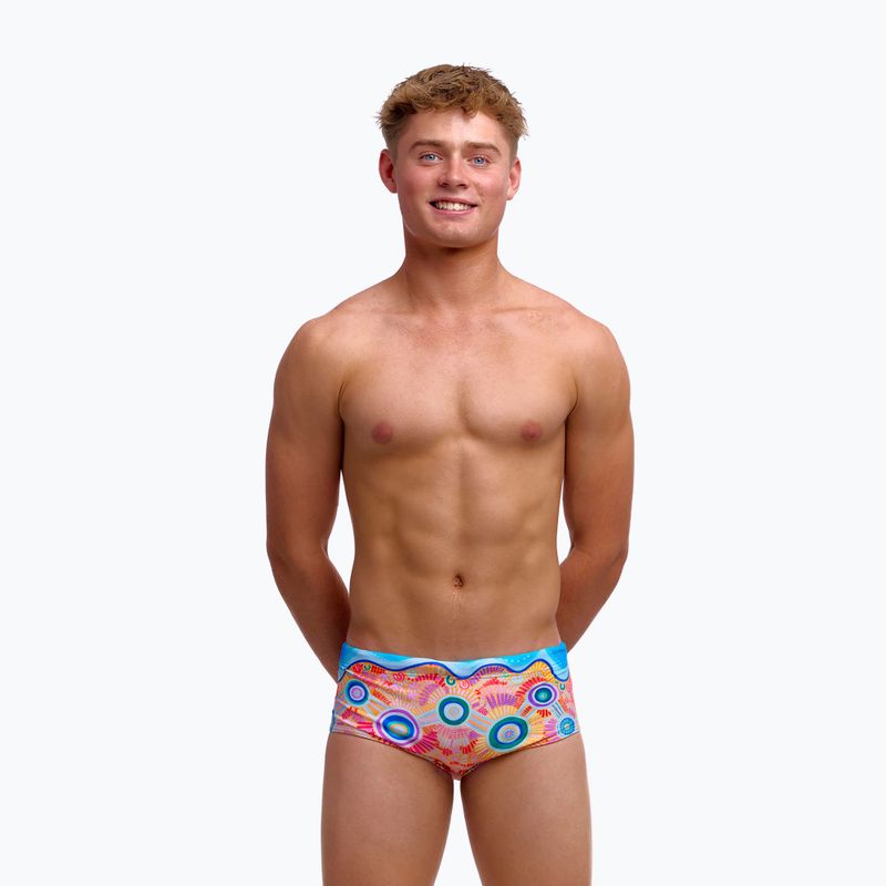 Boxer da nuoto per bambini Funky Trunks Sidewinder Trunks kulin colour 3