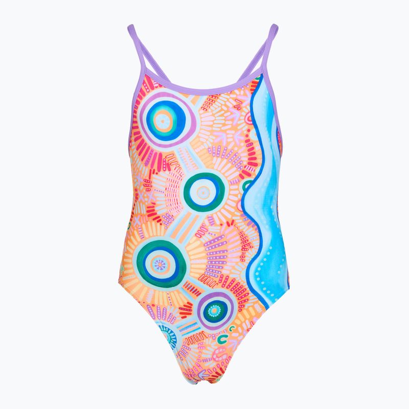 Costume da bagno intero da bambina Funkita Single Strap One Piece kulin colour
