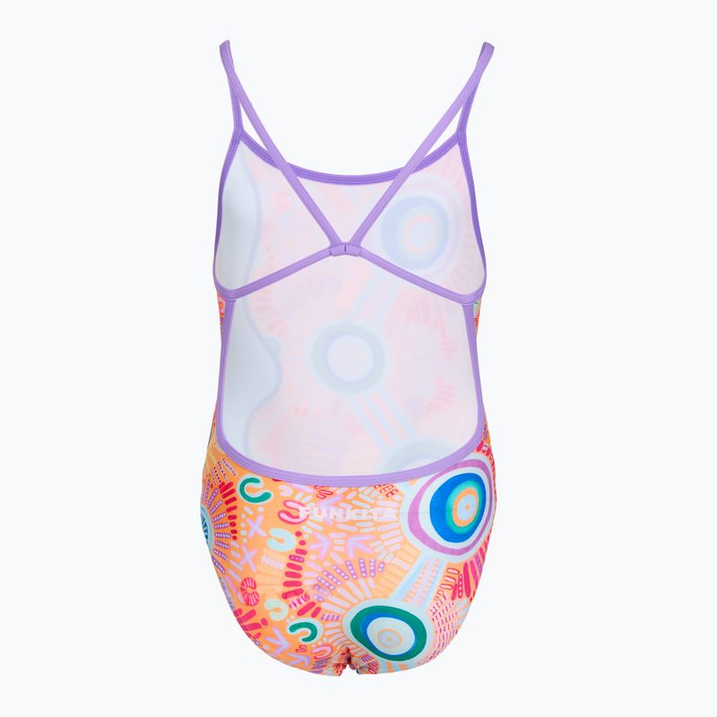 Costume da bagno intero da bambina Funkita Single Strap One Piece kulin colour 2