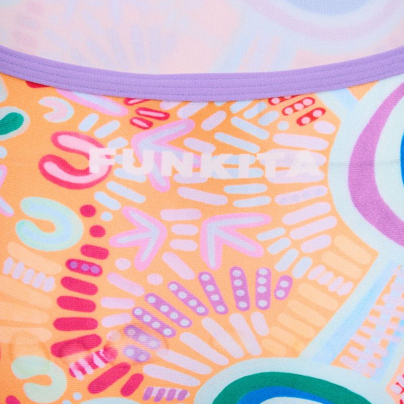 Costume da bagno intero da bambina Funkita Single Strap One Piece kulin colour 3