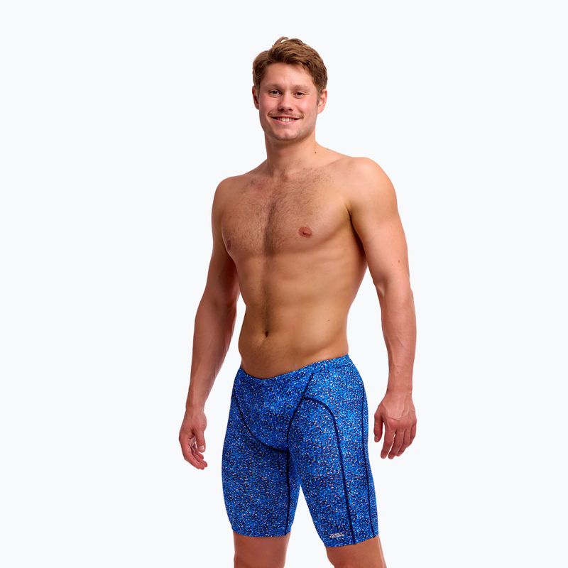 Jammer da nuoto da uomo Funky Trunks Training Jammers pebble beach 2
