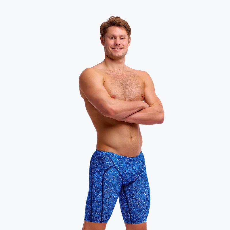 Jammer da nuoto da uomo Funky Trunks Training Jammers pebble beach 4