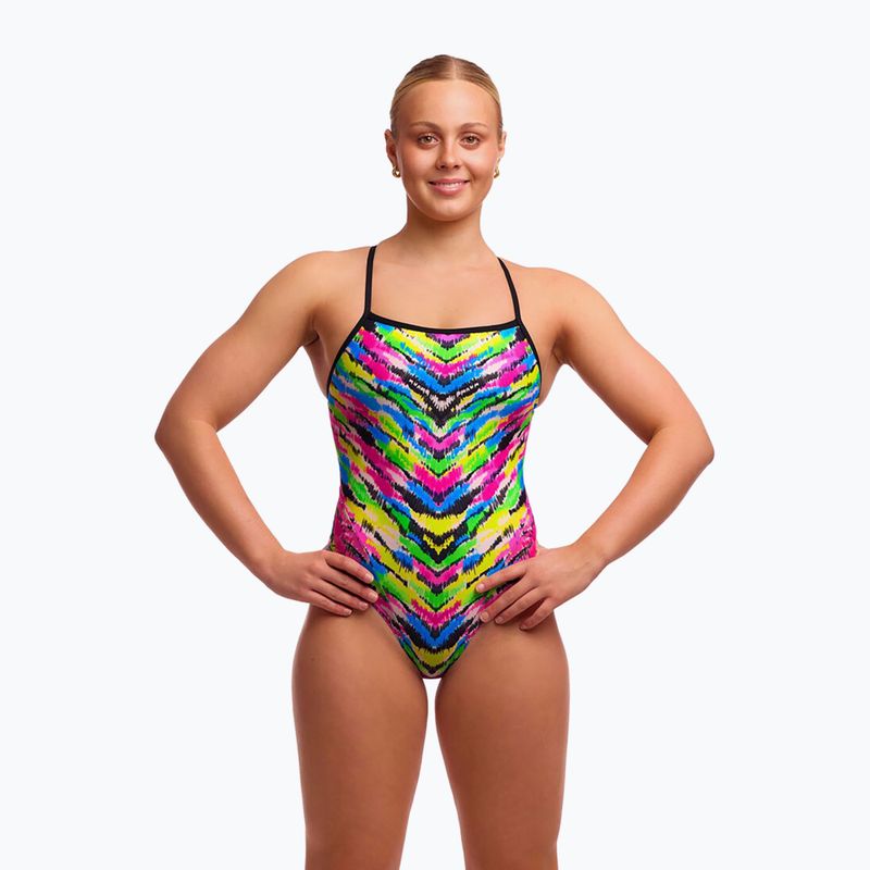 Costume da bagno intero donna Funkita Single Strap One pieces happy hide