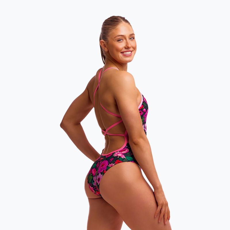 Costume da bagno intero donna Funkita Strapped Secure One pieces garden glow 2