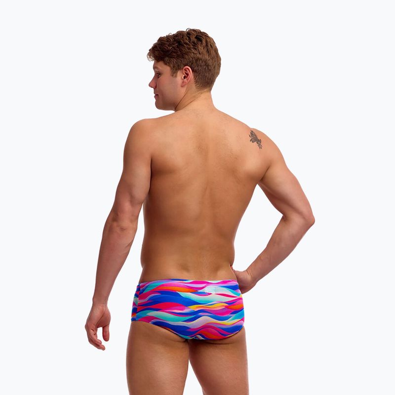 Boxer da nuoto da uomo Funky Trunks Sidewinder Trunks royal wave 2