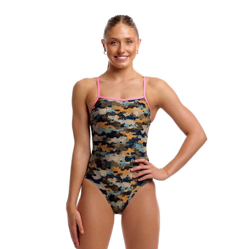 Costume da bagno intero donna Funkita Single Strap One Piece bilko baby 2