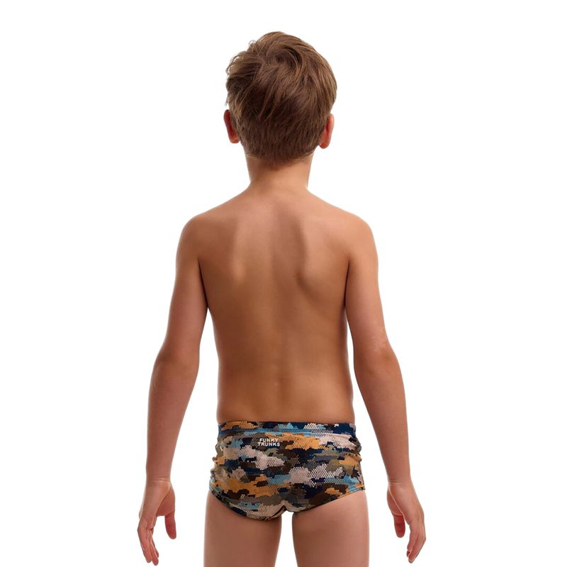 Costume da bagno boxer da bambino Funky Trunks Printed Trunks bilko baby 3