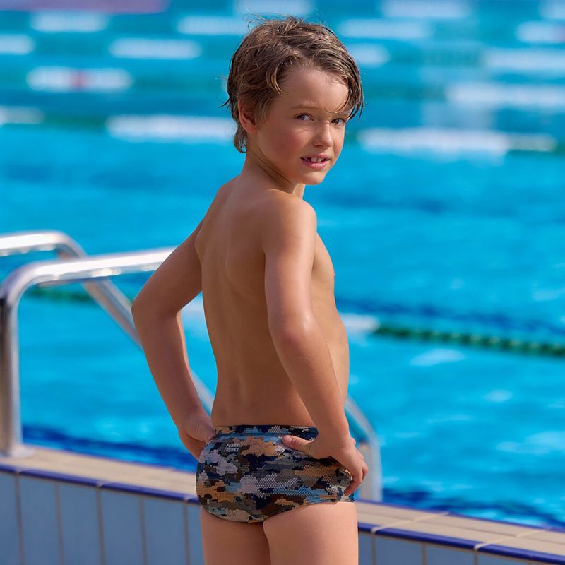 Costume da bagno boxer da bambino Funky Trunks Printed Trunks bilko baby 5