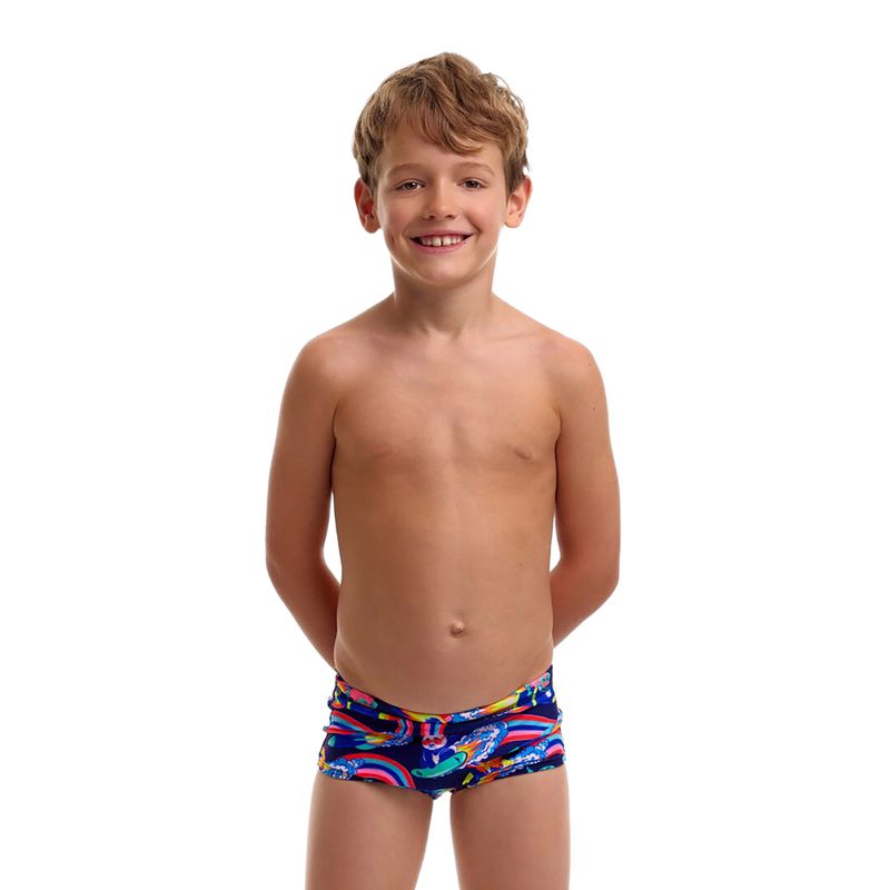 Costume da bagno boxer da bambino Funky Trunks Printed Trunks blast buddies 2