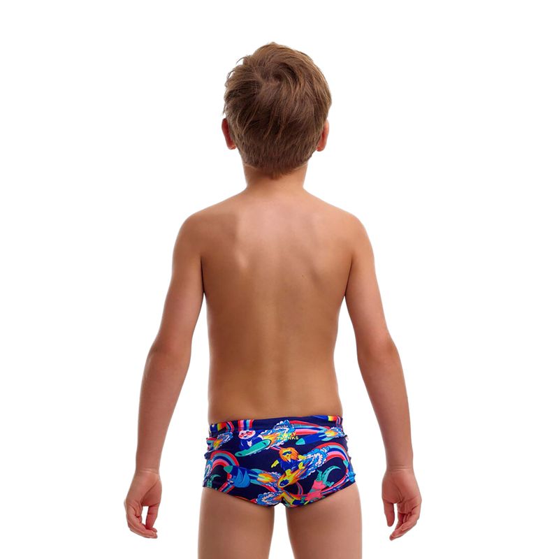 Costume da bagno boxer da bambino Funky Trunks Printed Trunks blast buddies 3