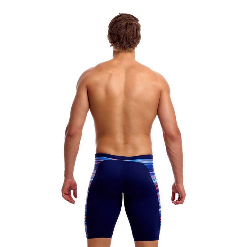 Jammer da uomo per nuoto Funky Trunks Training Jammers lost lines 3