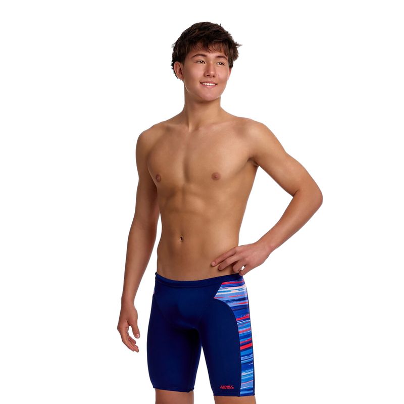  Costume da nuoto jammer da bambino Funky Trunks Training Jammers lost lines 2