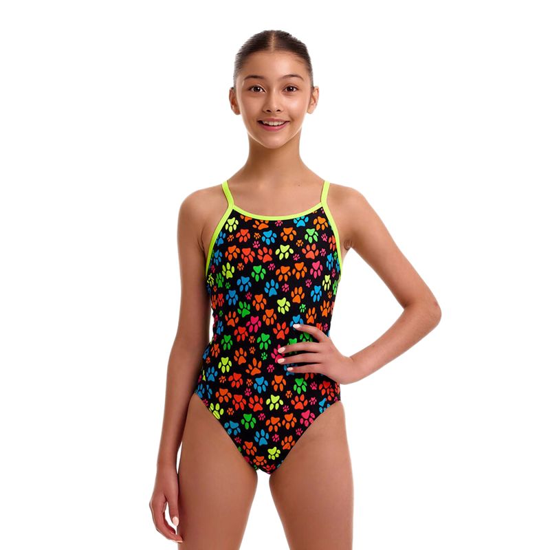 Costume da bagno intero bambino Funkita Diamond Back One Piece pawsome 2