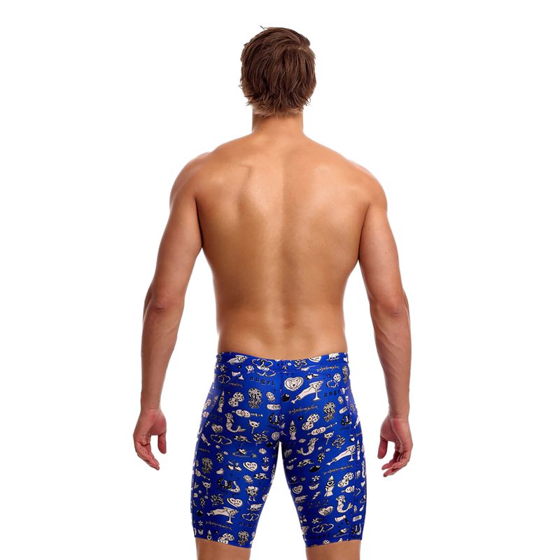 Jammer da uomo per nuoto Funky Trunks Training Jammers scratchy 2