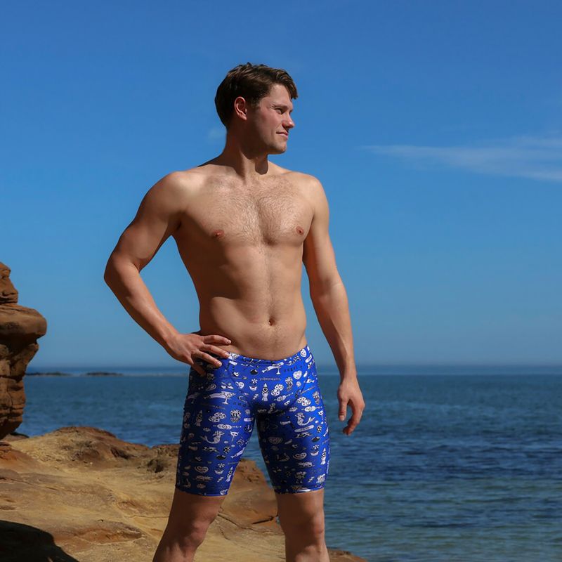 Jammer da uomo per nuoto Funky Trunks Training Jammers scratchy 3
