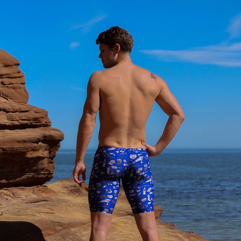 Jammer da uomo per nuoto Funky Trunks Training Jammers scratchy 4