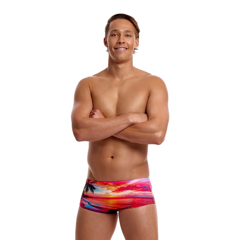 Boxer da nuoto uomo Funky Trunks Sidewinder Trunks touch of paradise 2