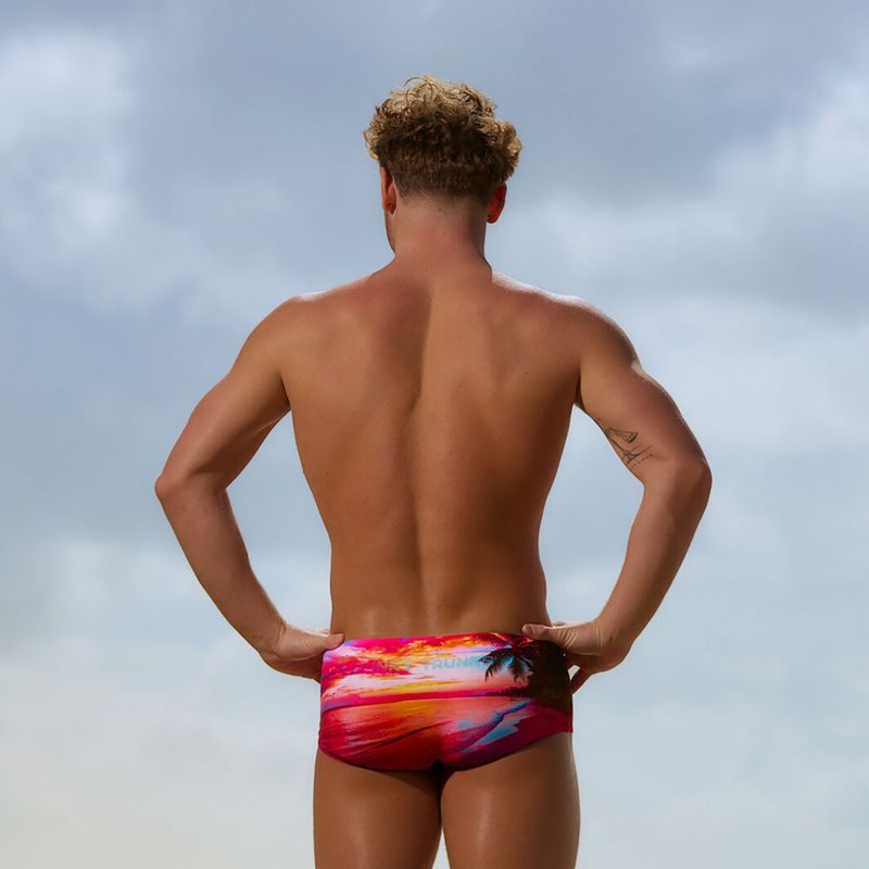 Boxer da nuoto uomo Funky Trunks Sidewinder Trunks touch of paradise 5