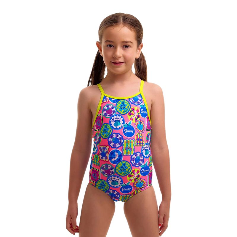 Costume da bagno intero bambino Funkita Printed One Piece zesty besty 2