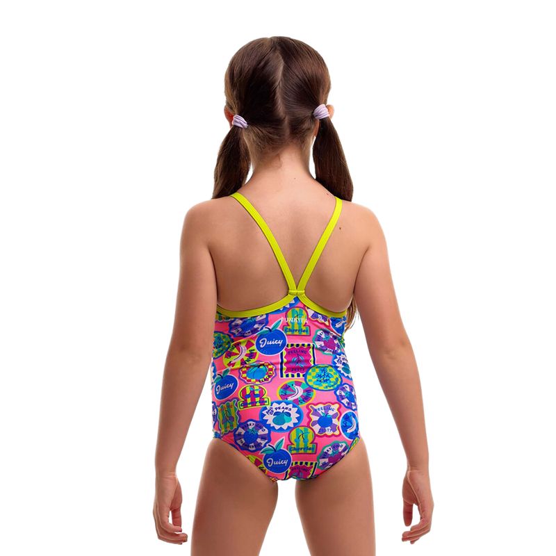 Costume da bagno intero bambino Funkita Printed One Piece zesty besty 3