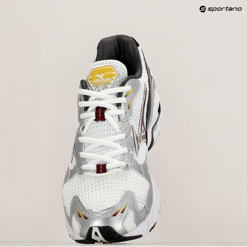 Scarpe Mizuno Wave Rider 10 bianco/cabernet/argento 9