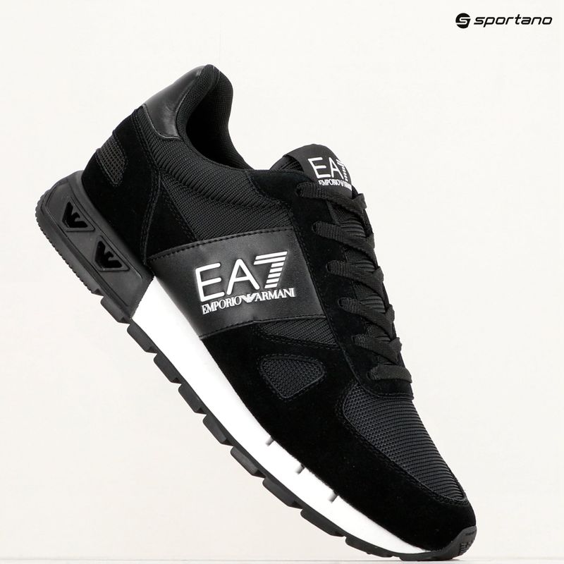 EA7 Emporio Armani Black & White Legacy scarpe bianche e nere 9