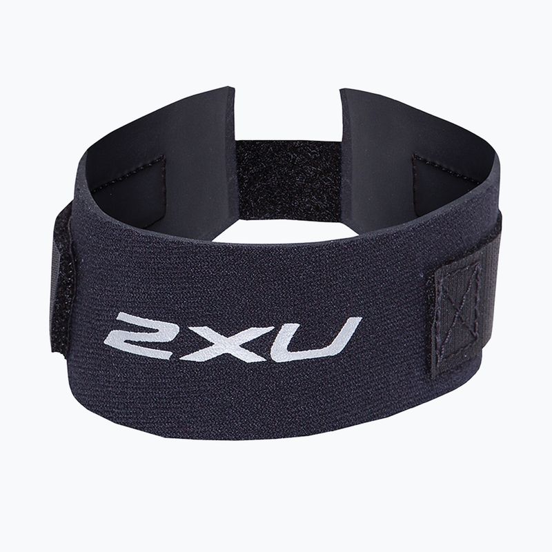 Cavigliera da triathlon 2XU Timing Chip nero/nero