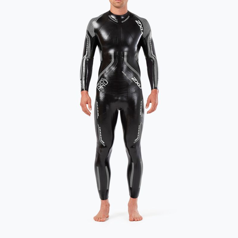 Muta da triathlon da uomo 2XU Propel PRO nero/argento