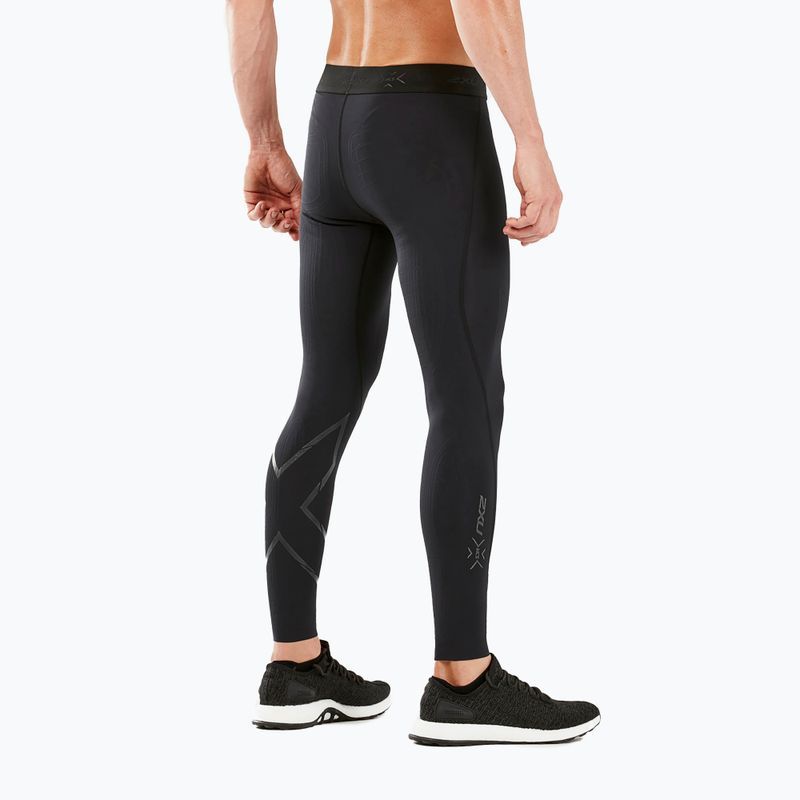 Leggings da allenamento 2XU Force Compression da uomo nero/nero 8