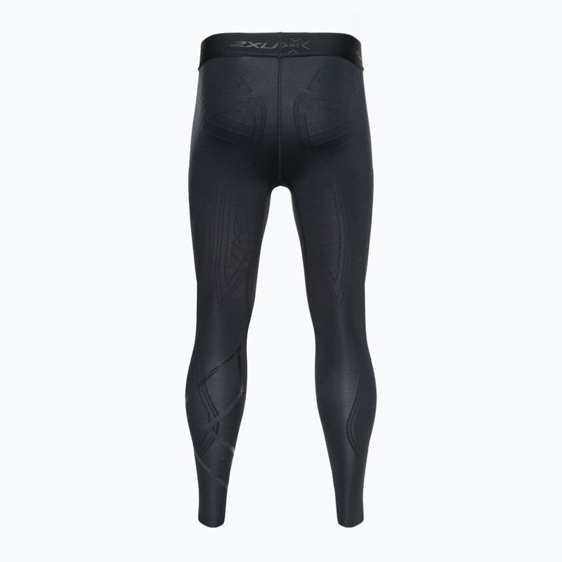 Leggings da allenamento 2XU Force Compression da uomo nero/nero 2