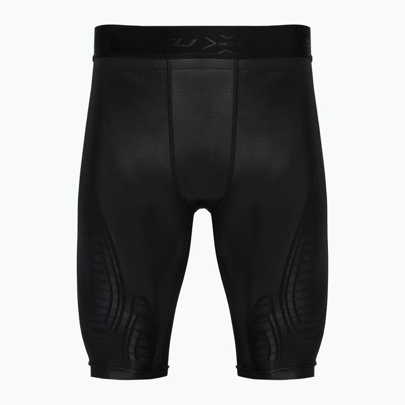 Pantaloncini da allenamento 2XU Force Compression da uomo, nero/oro 5