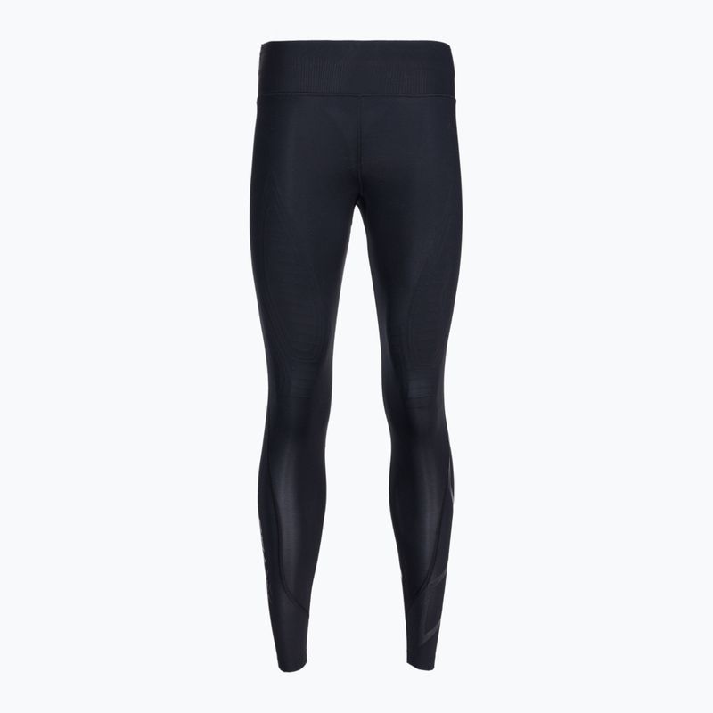 Leggings da allenamento da donna 2XU Force Mid-Rise Compression nero/nero