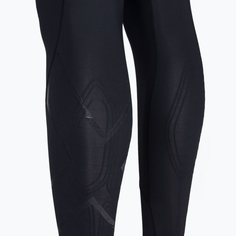 Leggings da allenamento da donna 2XU Force Mid-Rise Compression nero/nero 4