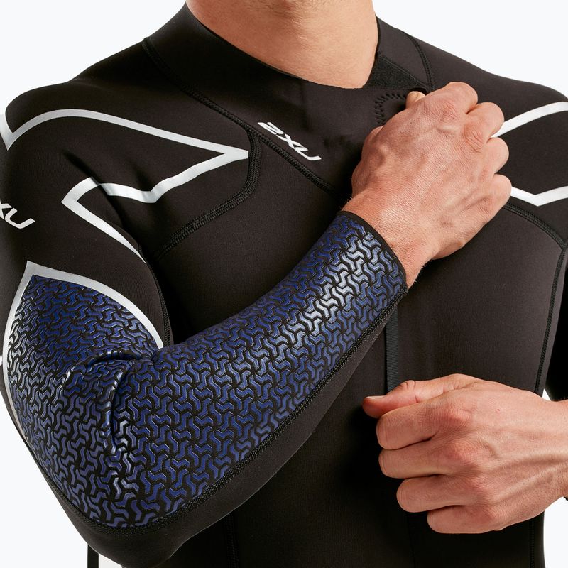 Muta da triathlon 2XU Swimrun 1 uomo nero/blu stampa surf 7