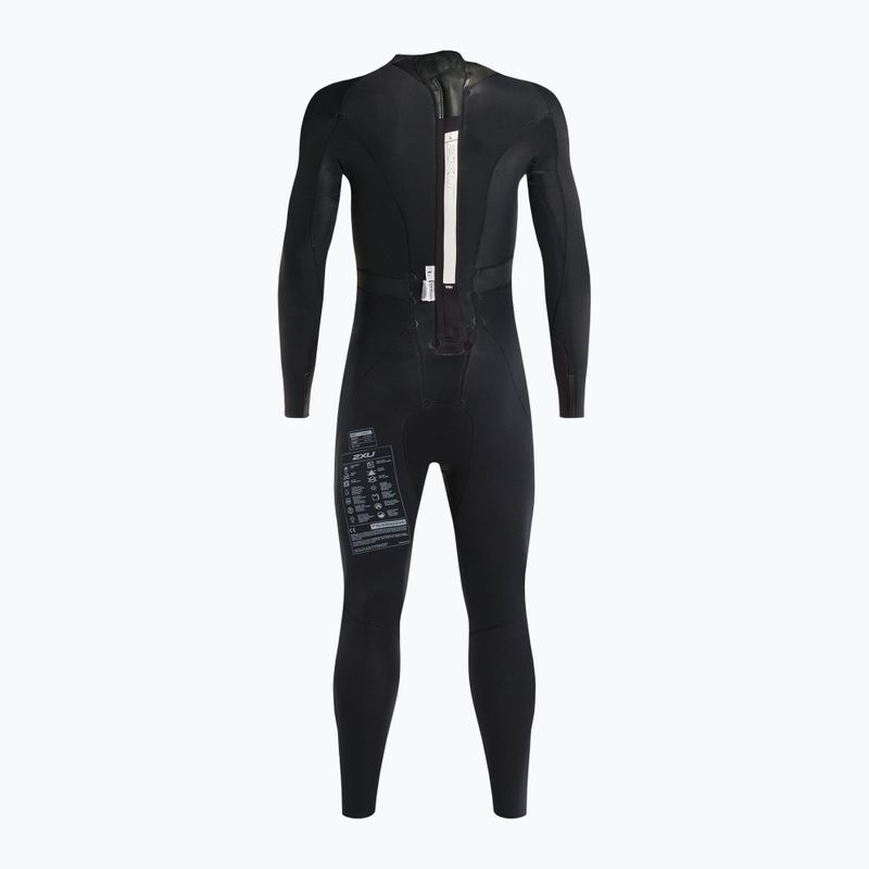 Muta da triathlon da uomo 2XU Propel 2 nero/arancio fizz 5