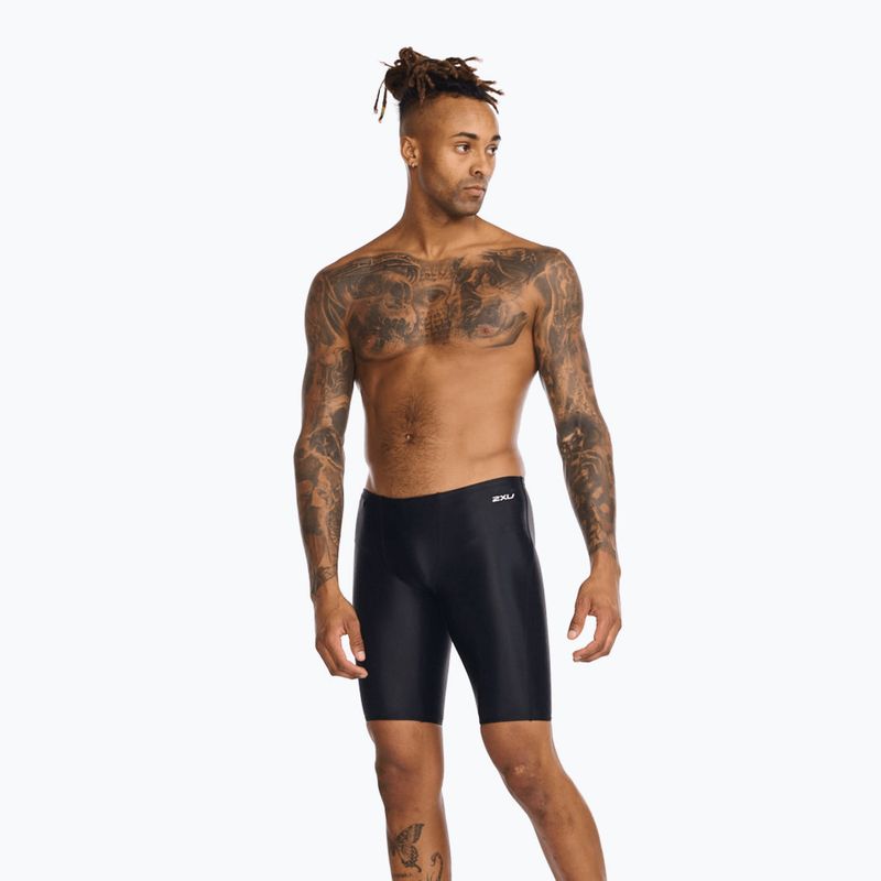 Uomo 2XU Propel Jammer nero/bianco nuoto jammers 2
