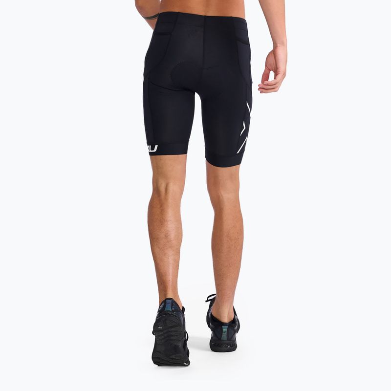 Pantaloncini da uomo 2XU Core Tri nero/bianco 2