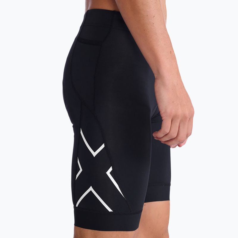 Pantaloncini da uomo 2XU Core Tri nero/bianco 4