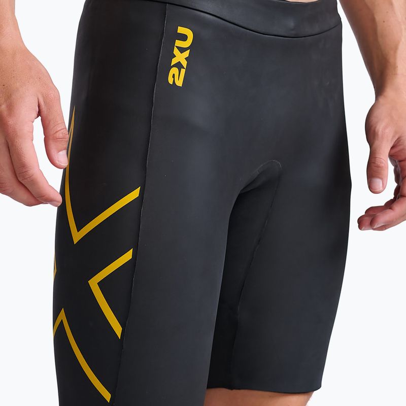 2XU Propel Buoyancy pantaloncini in neoprene nero/ambition 4