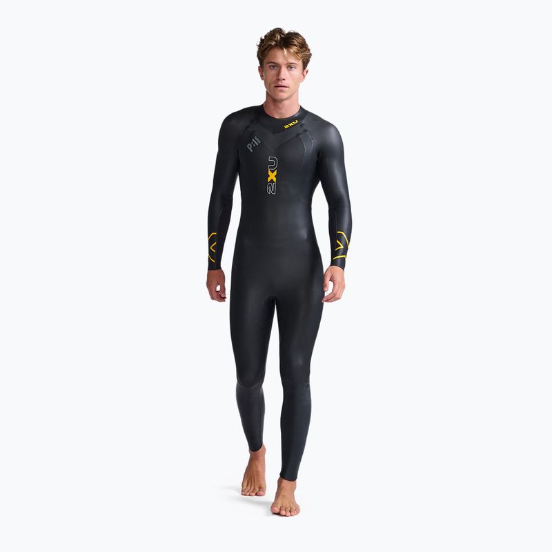 Muta da triathlon da uomo 2XU Propel:1 nero/ambition MW4991C