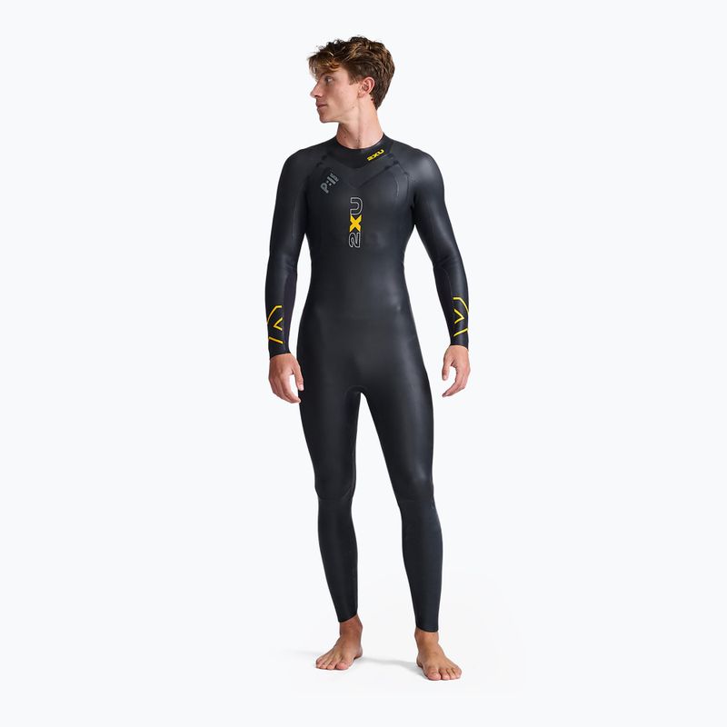 Muta da triathlon da uomo 2XU Propel:1 nero/ambition MW4991C 3
