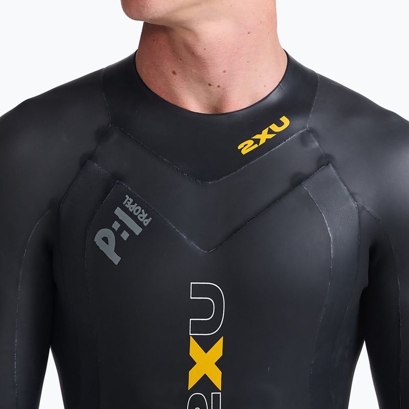 Muta da triathlon da uomo 2XU Propel:1 nero/ambition MW4991C 5