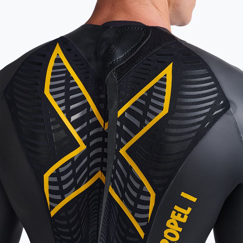 Muta da triathlon da uomo 2XU Propel:1 nero/ambition MW4991C 6