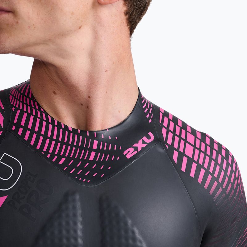 Muta da triathlon 2XU Propel PRO 3 mm nero/rosa da uomo 6