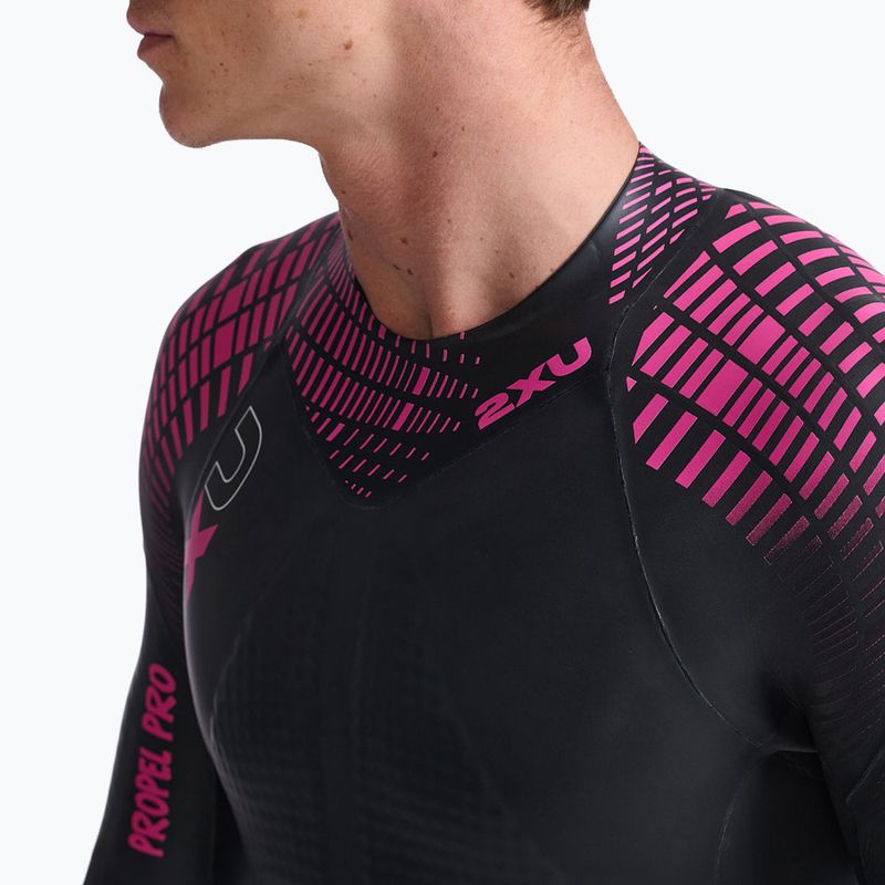 Muta da triathlon 2XU Propel PRO 3 mm nero/rosa da uomo 7
