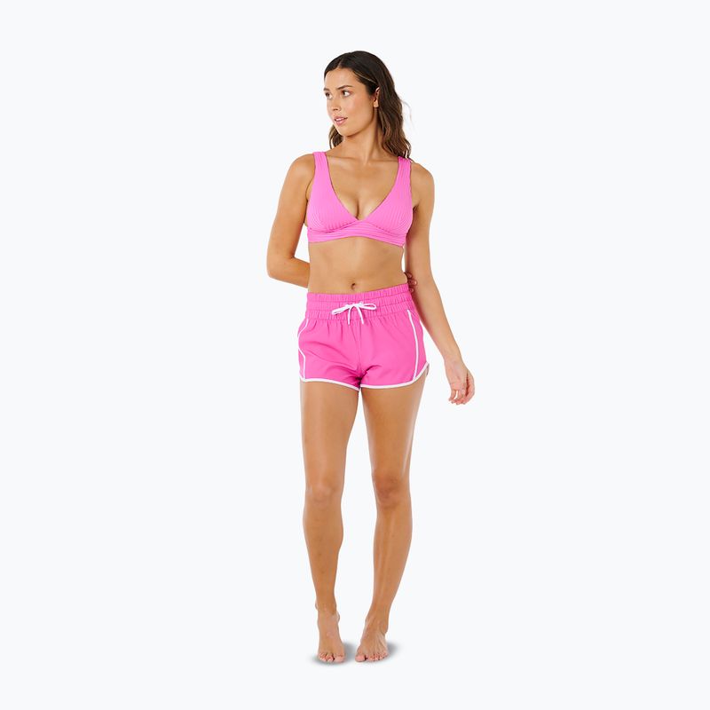 Shorts da bagno da donna Rip Curl High Waist Retro Volley 3" super pink 2